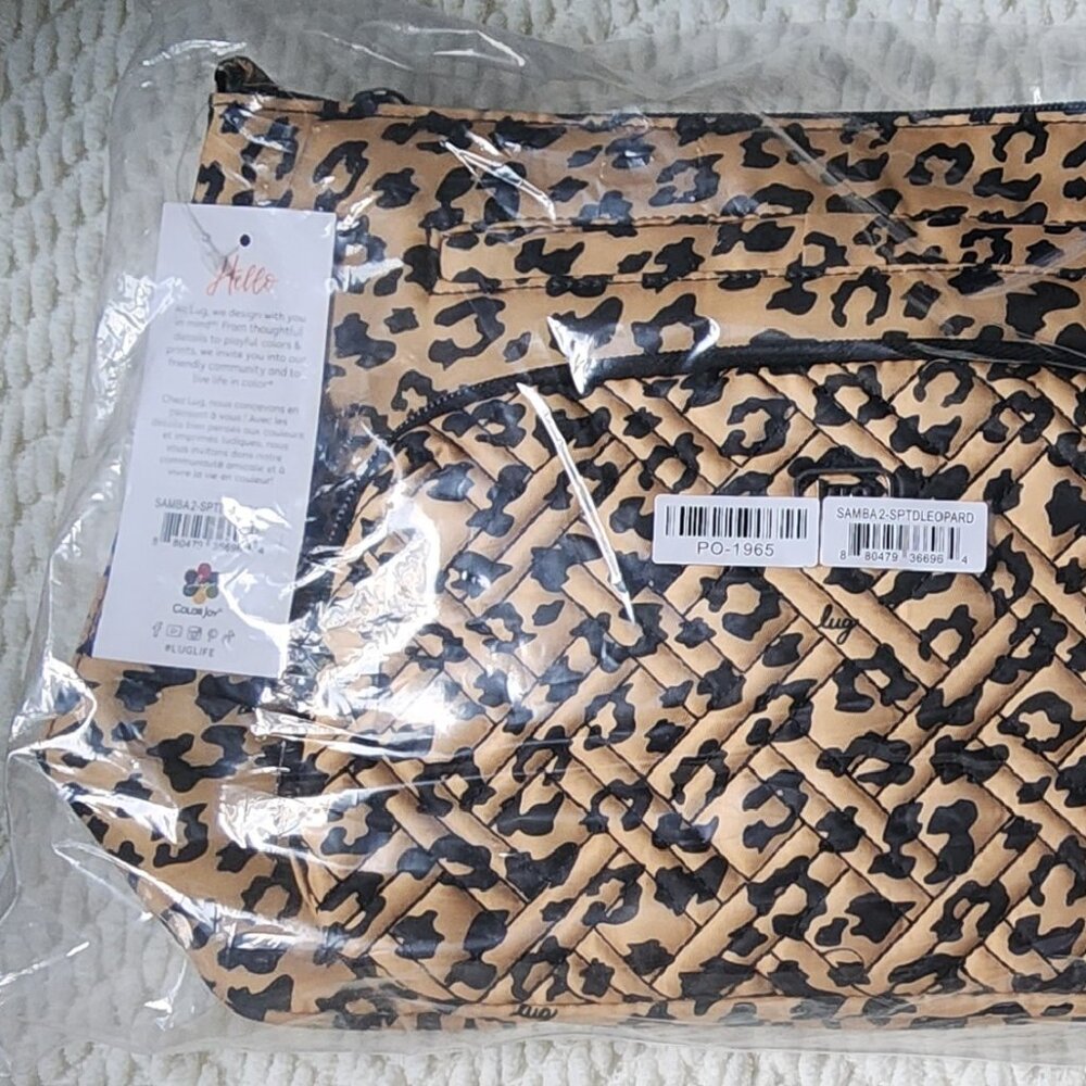 LUG Samba 2 Convertible Crossbody Bag - Spotted Leopard - Picture 7 of 8